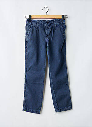 Pantalon chino délavé taille ajustable bleu JAPAN RAGS garcon