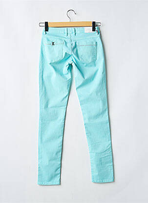 Pantalon slim taille basse taille ajustable bleu KAPORAL fille
