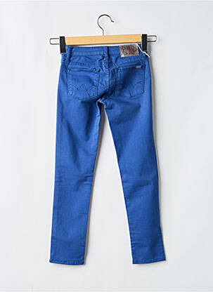 Jeans skinny stretch taille ajustable bleu LE TEMPS DES CERISES fille