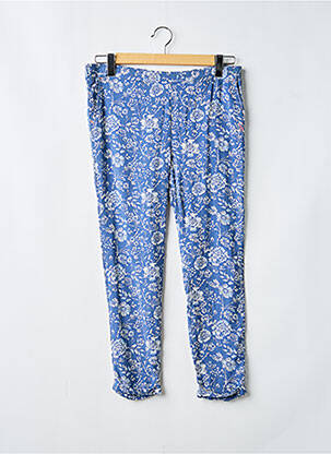 Pantalon droit resserrée sur le bas taille élastique bleu PEPE JEANS fille