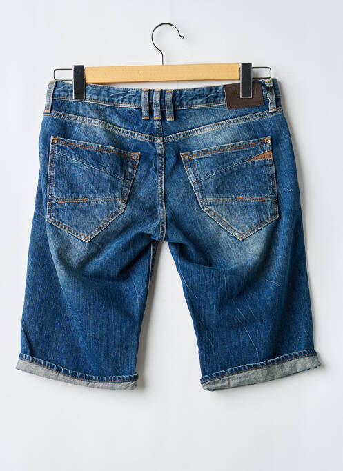 Bermuda tissage denim taille ajustable bleu JAPAN RAGS garcon