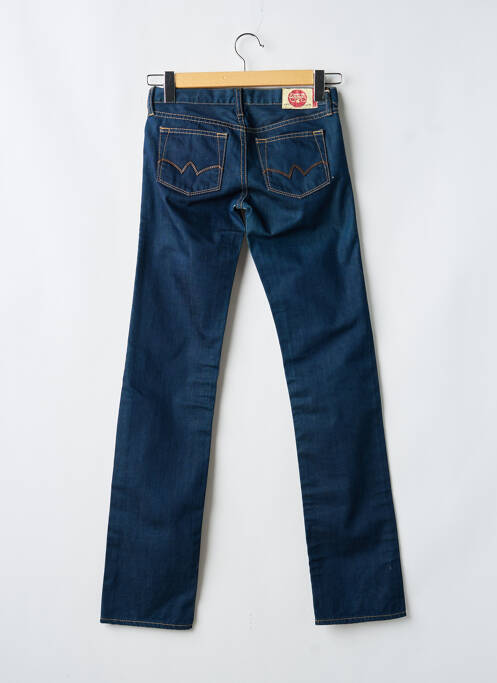 Jeans coupe droite bleu LE TEMPS DES CERISES femme