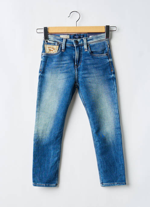 Jeans coupe slim stretch taille ajustable bleu PEPE JEANS garcon