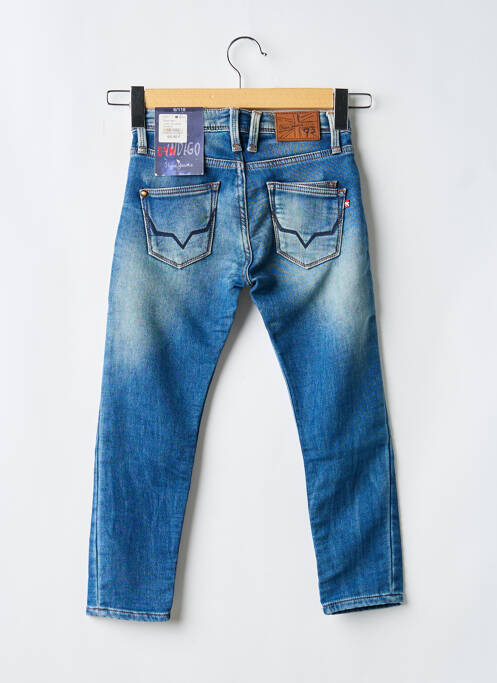 Jeans coupe slim stretch taille ajustable bleu PEPE JEANS garcon
