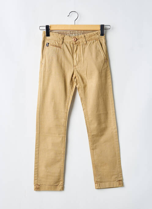 Pantalon chino beige KAPORAL garçon