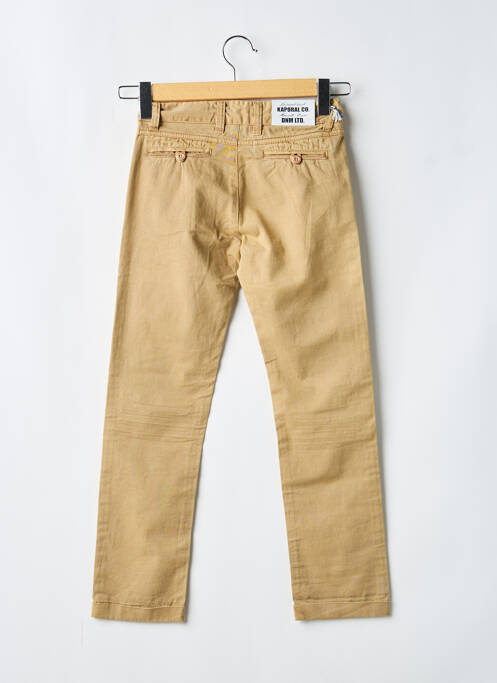 Pantalon chino beige KAPORAL garçon
