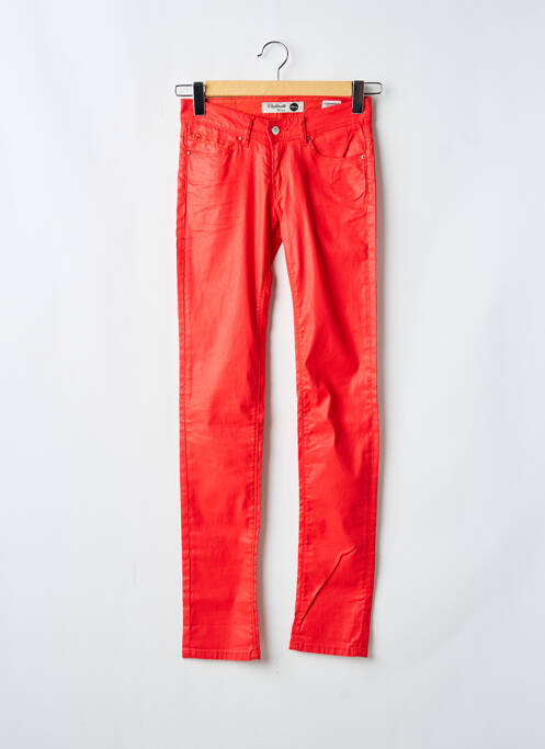 Pantalon slim orange CHEFDEVILLE femme