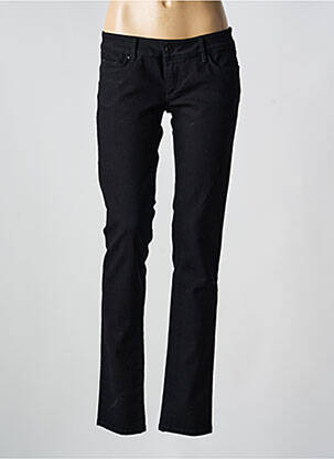 Jeans coupe slim taille basse taille basse noir SALSA femme