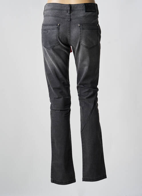 Jeans coupe slim gris I.CODE (By IKKS) femme
