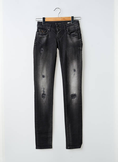 Jeans coupe slim noir SALSA femme