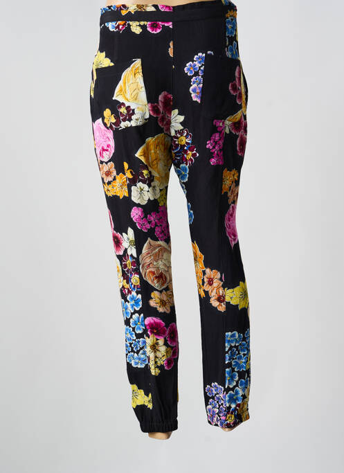 Pantalon slim noir DESIGUAL femme