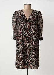 Robe courte noir IKKS femme
