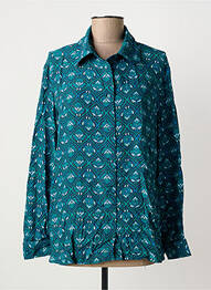 Chemisier vert LA FEE MARABOUTEE femme