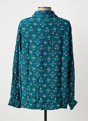 Chemisier vert LA FEE MARABOUTEE femme