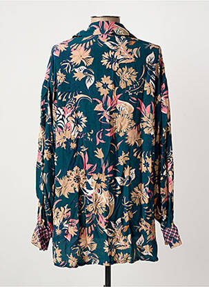 Chemisier vert LA FEE MARABOUTEE femme