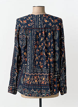 Blouse bleu LA FEE MARABOUTEE femme