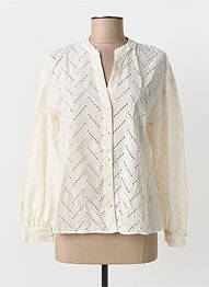 Chemisier beige JULIE GUERLANDE femme