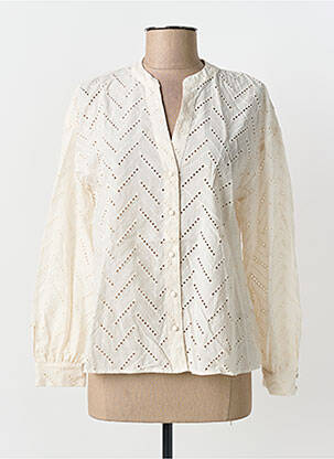 Chemisier beige JULIE GUERLANDE femme