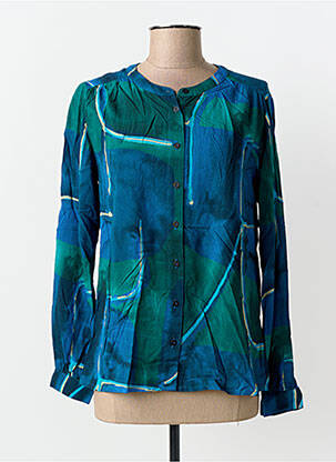 Chemisier bleu DIPLODOCUS femme