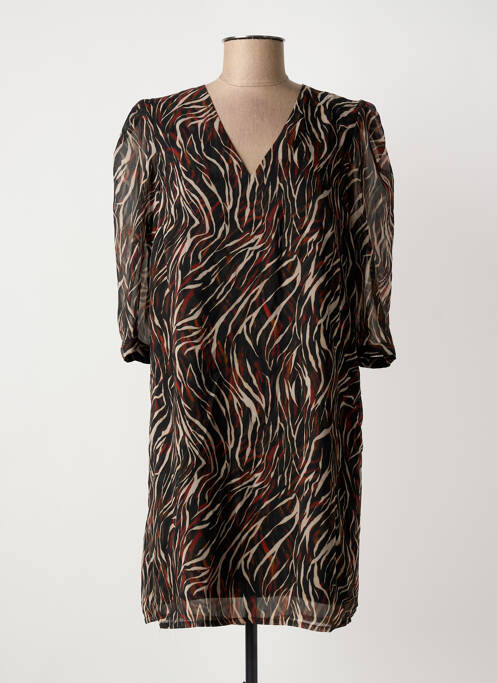 Robe courte noir IKKS femme