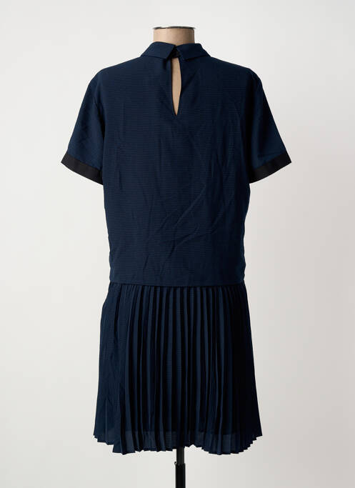 Robe mi-longue bleu IKKS femme