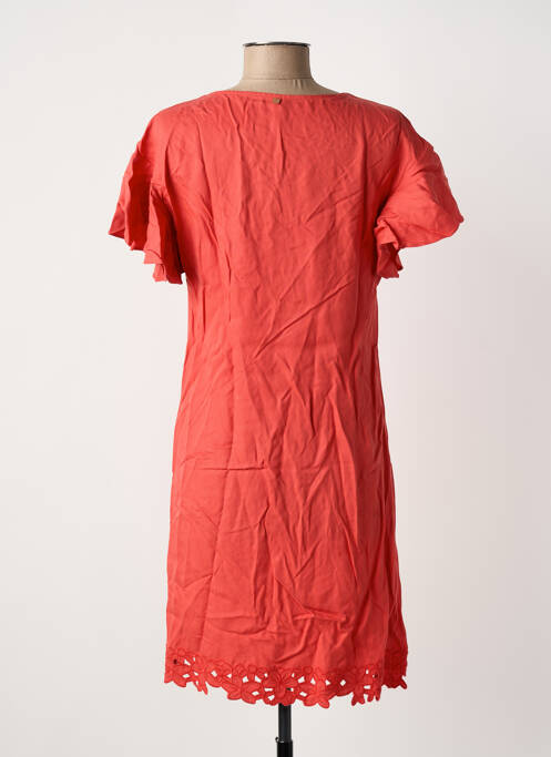 Robe mi-longue rouge I.CODE (By IKKS) femme