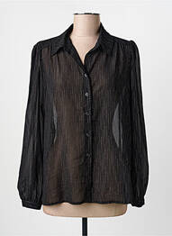 Chemisier noir LA FEE MARABOUTEE femme