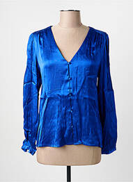 Chemisier bleu LA PETITE ETOILE femme