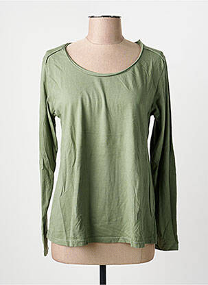 T-shirt manches longues manches longues vert PAKO LITTO femme
