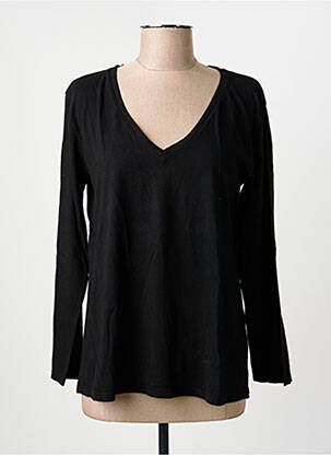 T-shirt manches longues manches longues noir PAKO LITTO femme