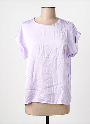 Top manches courtes manches courtes violet VILA femme
