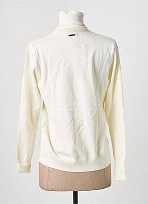 Pull col roulé beige ONE STEP femme
