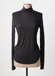 Pull col roulé gris MOLLY BRACKEN femme