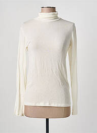 Pull col roulé beige MOLLY BRACKEN femme