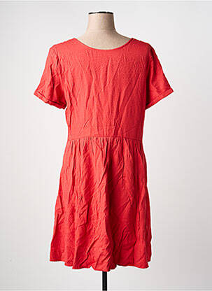 Robe mi-longue rouge I.CODE (By IKKS) femme