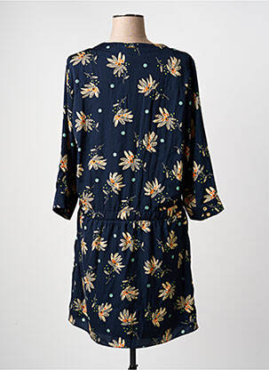 Robe mi-longue bleu VOODOO femme