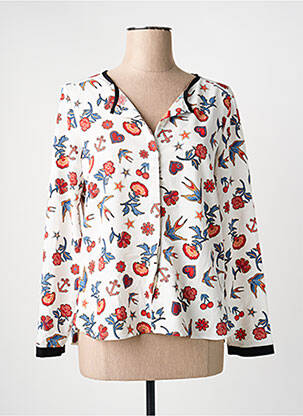 Chemisier beige I.CODE (By IKKS) femme