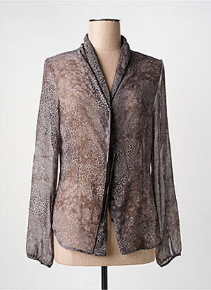 Chemisier gris I.CODE (By IKKS) femme