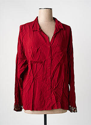 Chemisier rouge I.CODE (By IKKS) femme