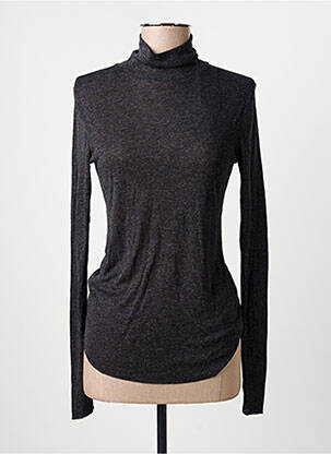 Pull col roulé gris MOLLY BRACKEN femme