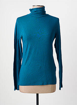 Pull col roulé vert PAKO LITTO femme