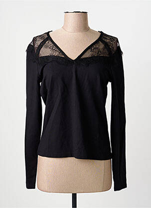 Top noir JULIE GUERLANDE femme