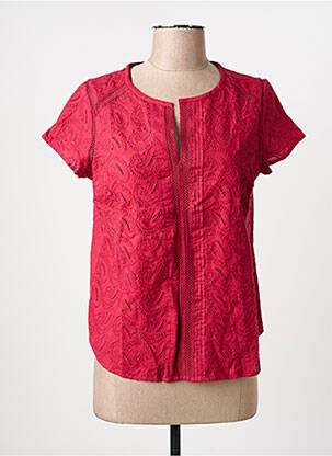 Top rose C'EST BEAU LA VIE femme