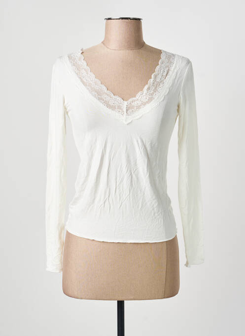 Top beige MOLLY BRACKEN femme