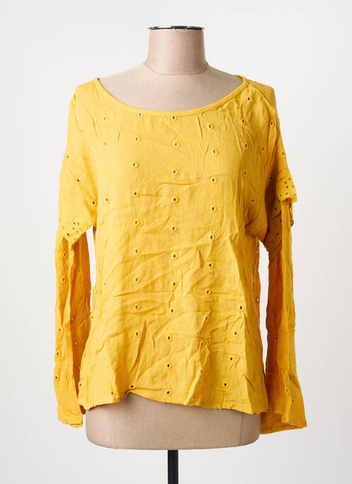 Top jaune I.CODE (By IKKS) femme