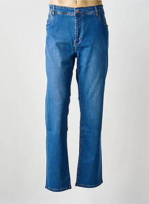 Jeans coupe slim stretch taille normale bleu MAISON WOOLIES homme