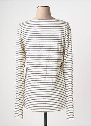 T-shirt beige SCOTCH & SODA femme