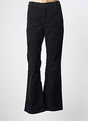 Pantalon flare stretch taille normale noir HAPPY femme
