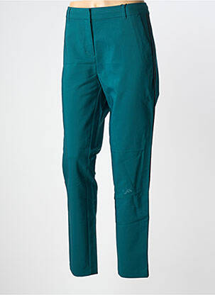 Pantalon chino tissage popeline vert SANDWICH femme