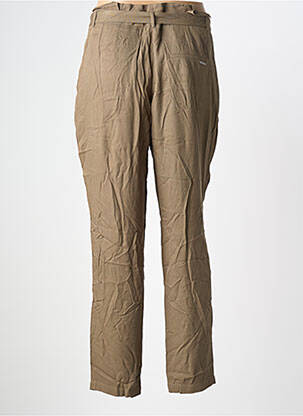 Pantalon droit vert ONE STEP femme